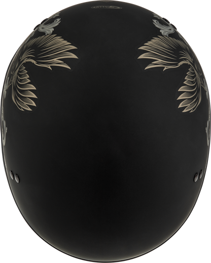 Hh 65 Corvus Helmet Matte Black/Tan 2x