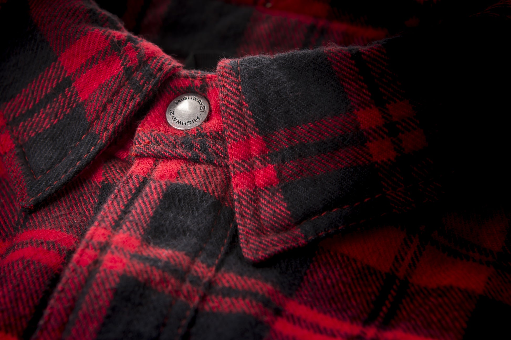 Marksman Flannel Black/Red Lg
