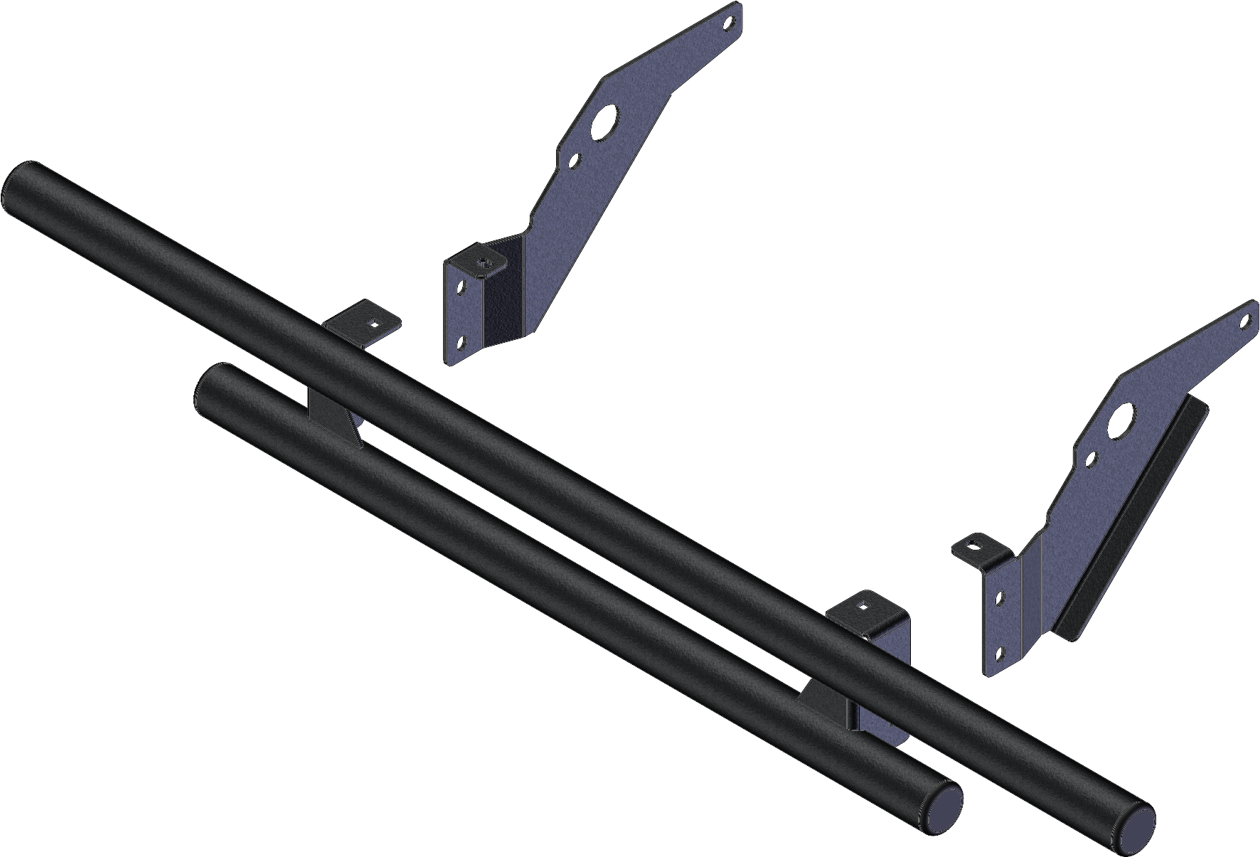 Rear Bumper Black Hon