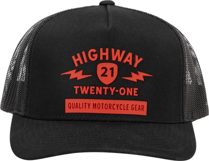 Spark Hat Black/Red