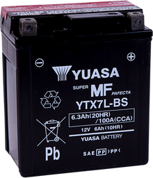 YUASA AGM Battery - YTX7L-BS - .33 L YUAM327BS