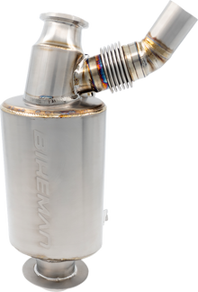 BIKEMAN PERFORMANCE Full Velocity Slip-On Muffler - Titanium 02-332-TI