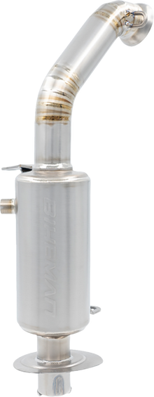 BIKEMAN PERFORMANCE Powder Lite Slip-On Muffler - Stainless Steel 02-330PL-SS