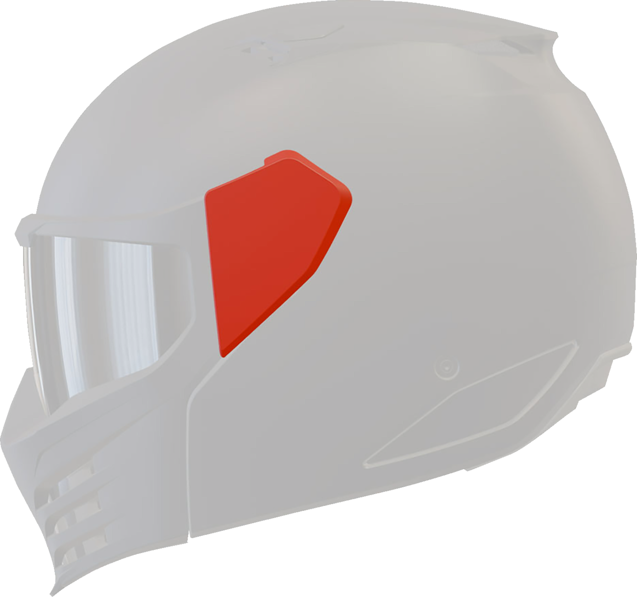 ICON Elsinore™ Side Plates - Race Red 0133-1666