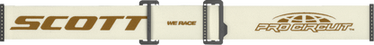 SCOTT Prospect Pro Circuit Amplifier Goggle - Beige/White/Brown - Gold Chrome Works Lens 423514-1074324