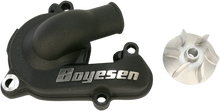 BOYESEN Impeller/Waterpump Cover - Black - Husaberg/Husqvarna/KTM WPK-44B