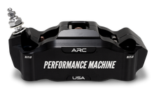 Performance Machine 125 x4 Race Series Radial Mount Caliper with ARC - Left - Black Ano