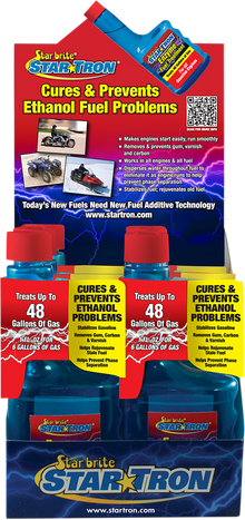 STAR TRON Enzyme Fuel Treatment - 8 US fl oz. Each - 6 Pack with Display 14616