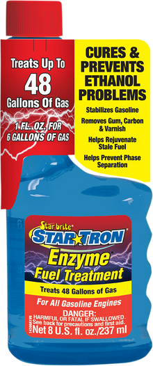 STAR TRON Enzyme Fuel Treatment - 8 US fl oz. Each - 6 Pack 14308
