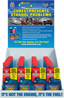 STAR TRON Enzyme Fuel Treatment - 8 US fl oz. Each - 24 Pack with Display 14625