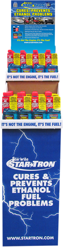 STAR TRON Enzyme Fuel Treatment - 8 US fl oz Each - 48 Pack with Display 14649