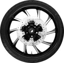 COASTAL MOTO Hurricane Front Wheel - Black Cut (21") | Rotors (11.8") | Dunlop Tire (130/60B21) PKG-HUR213BC-ABST