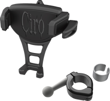 CIRO Constrictor Phone Holder - Black - Black 7/8" | 1" Handlebar Mount 50353