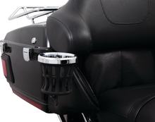 CIRO Gen 2 Drink Holder - Chrome - Passenger - Black Mount 55421