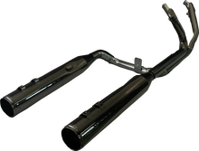 KHROME WERKS 2-into-2 Dominator Exhaust System with 4-1/2" Mufflers - Eclipse® with Race Tip - M8  201130