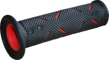 PRO GRIP 717 Road Grips - Dual - Black/Red PA071700RO02
