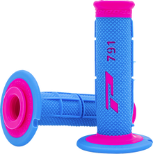 PRO GRIP Triple Density 791 Grips - Fuchsia/Light Blue PA079100-389