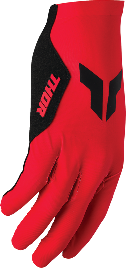 THOR Sportmode Iconic Gloves - Red - XS 3330-8012