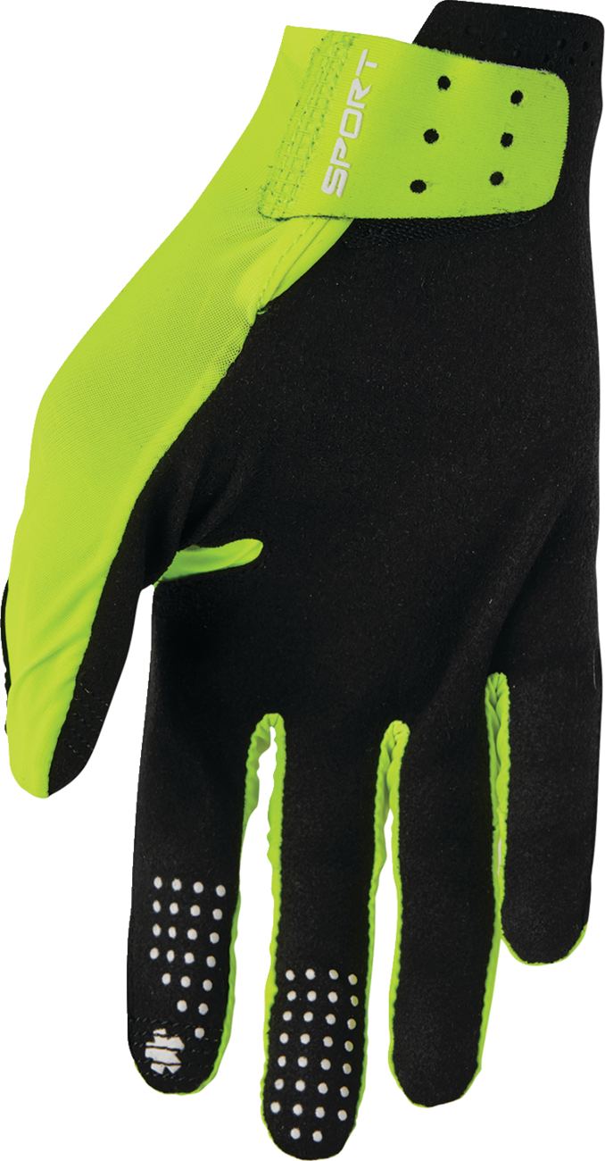 THOR Sportmode Riot Gloves - Acid - Small GLOVE SPORT RIOT ACI