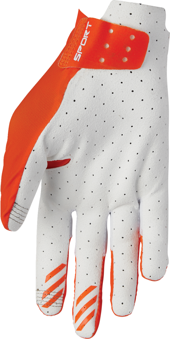 THOR Sportmode Vented Gloves - Iconic Orange - Large 3330-8124