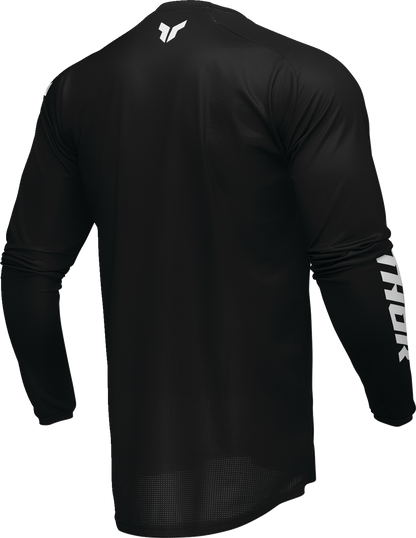 THOR Launchmode Brave Jersey - Black/Gray - Large 2910-8221