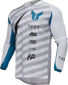 THOR Launchmode Air Raid Jersey - White/Gray - 3XL 2910-8255