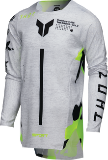 THOR Youth Sportmode Riot Jersey - White/Acid - XL 2912-2541