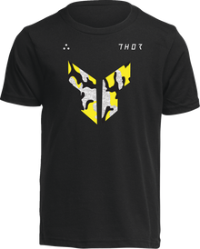 THOR Youth Iconic T-Shirt - Toxic Black - XS 3032-3836