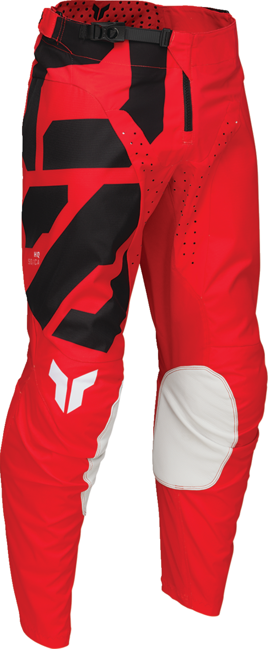 THOR Launchmode Forge Pants - Red - US 34 2901-11862