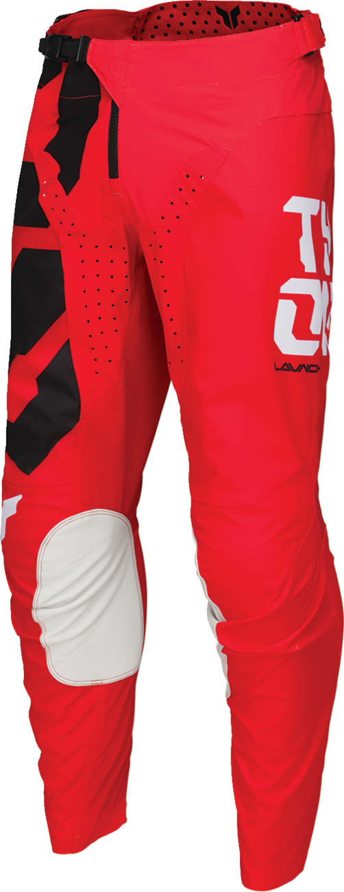 THOR Launchmode Forge Pants - Red - US 34 2901-11862