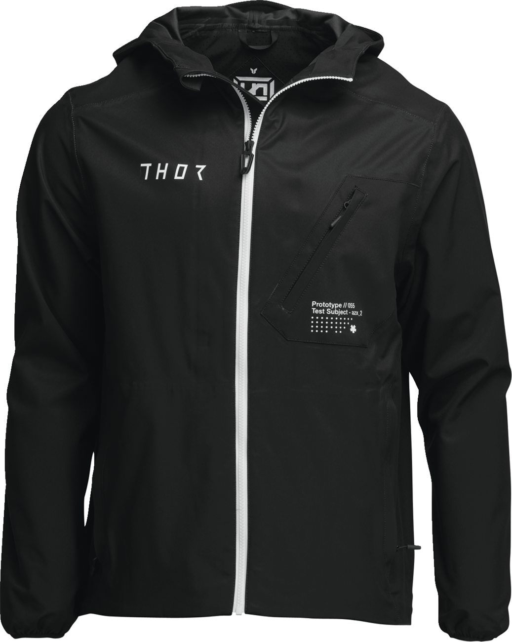 THOR Unit Light Shell Jacket - Black - Large 2920-0829