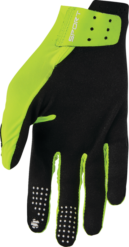 THOR Sportmode Riot Gloves - Acid - Large 3330-8027