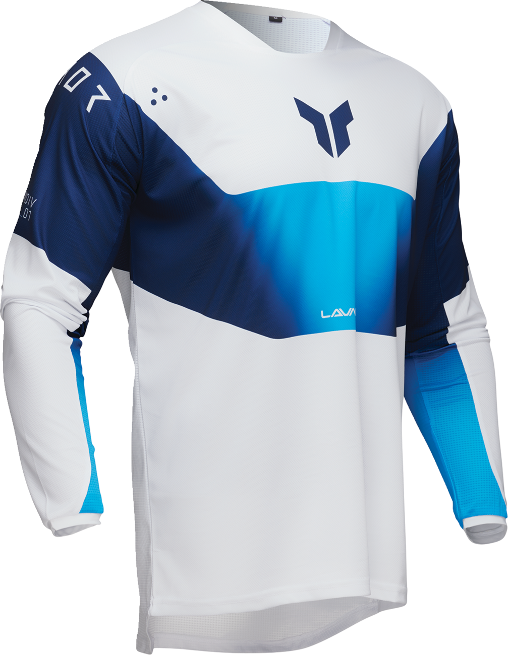 THOR Launchmode Storm Jersey - White - Large 2910-8233