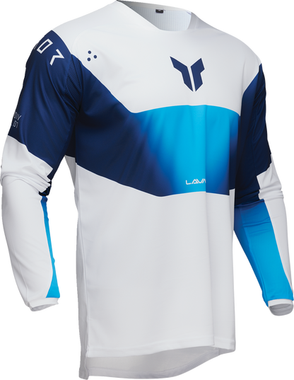 THOR Launchmode Storm Jersey - White - XL 2910-8234