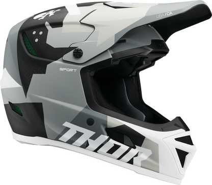THOR Reflex Sport Helmet - Carbon Brave - MIPS® - Gray/White - 2XL 0110-8762