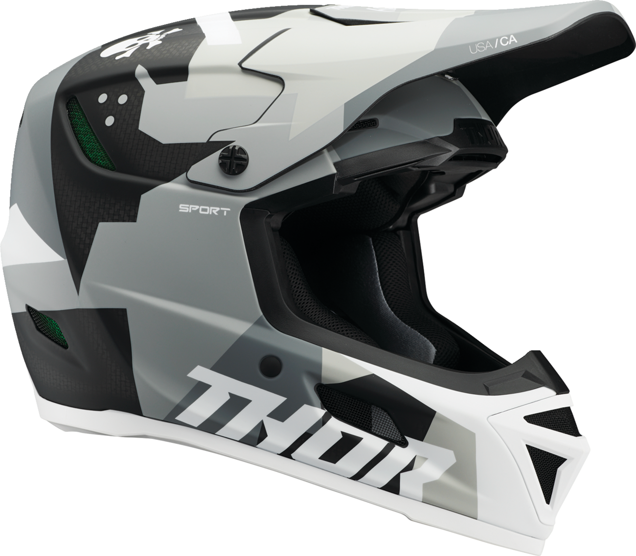 THOR Reflex Sport Helmet - Carbon Brave - MIPS® - Gray/White - Medium 0110-8759