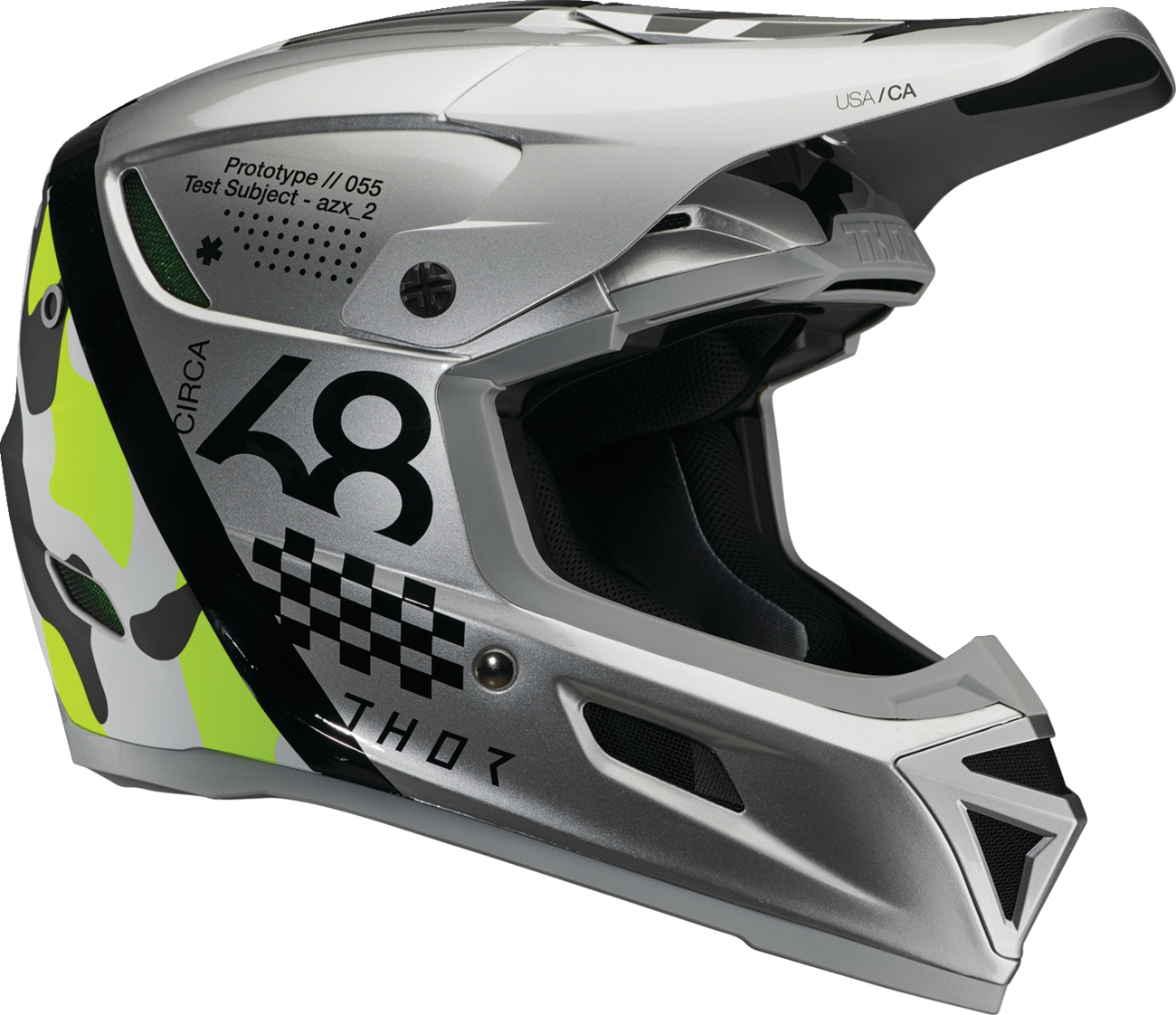 THOR Reflex Sport Helmet - Riot - MIPS® - Gray/Acid - XS 0110-8769