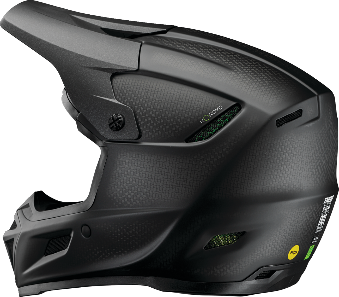 THOR Reflex Sport Helmet - Carbon Stealth - MIPS® - Black - Large 0110-8766