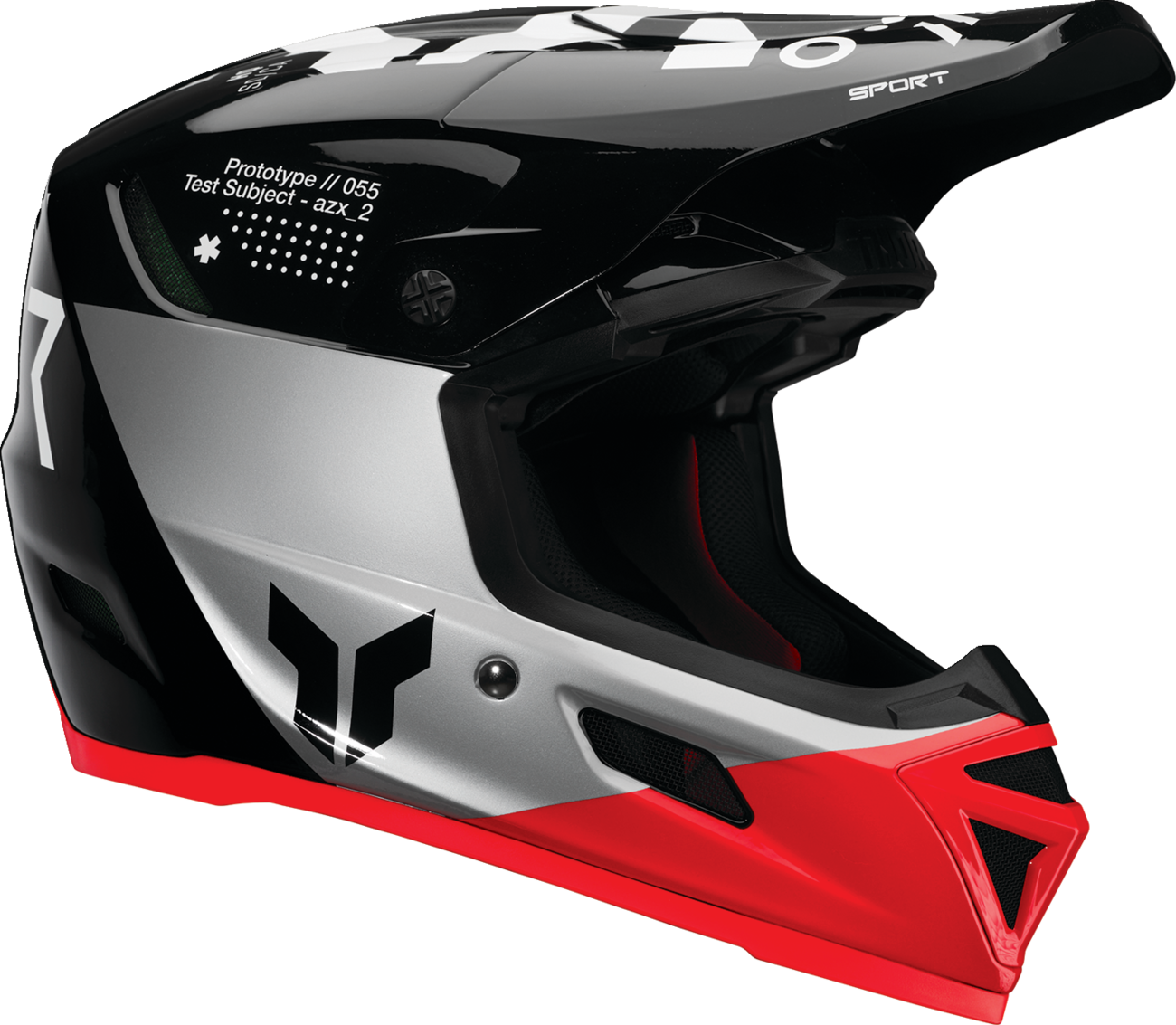 THOR Reflex Sport Helmet - Strike - MIPS® - Black/Red - XS 0110-8781