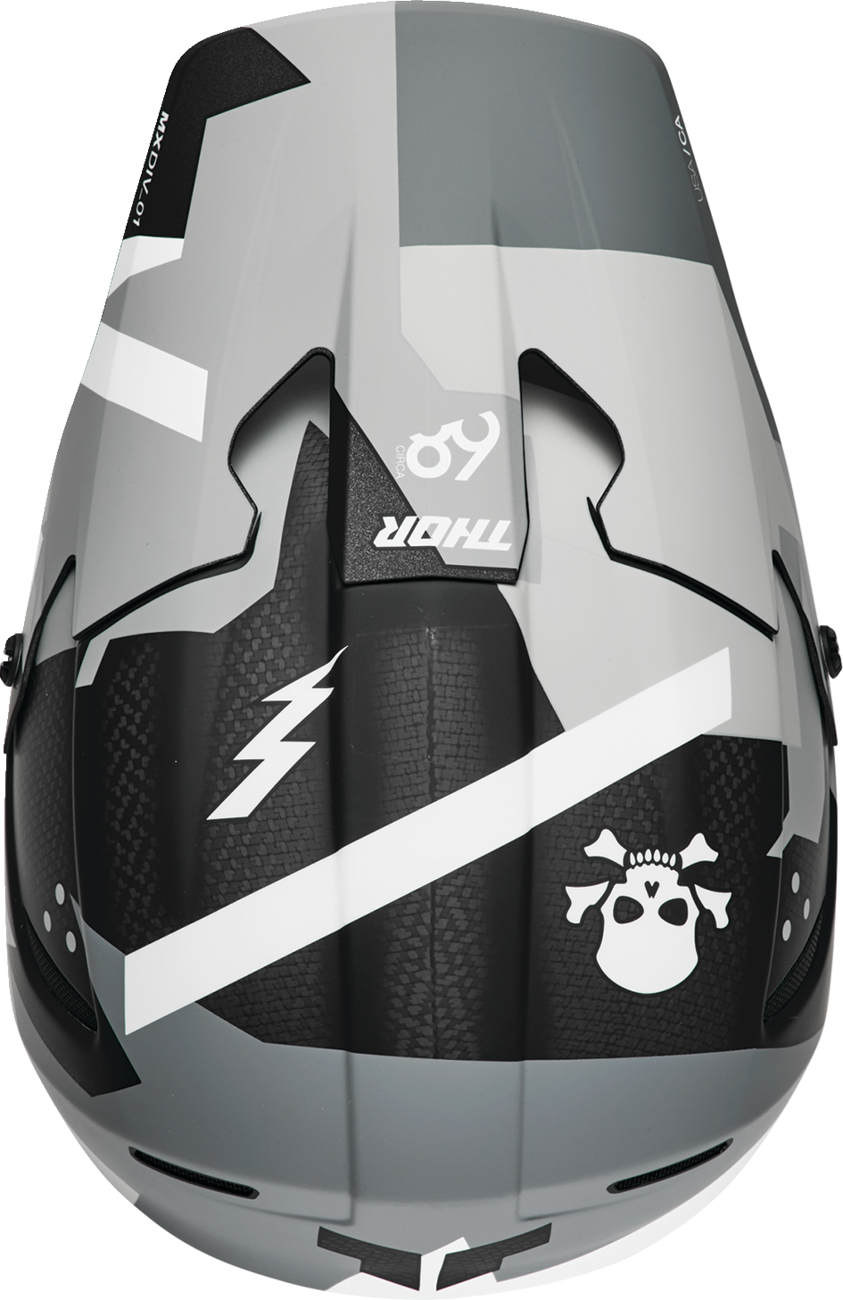 THOR Reflex Sport Helmet - Carbon Brave - MIPS® - Gray/White - Medium 0110-8759