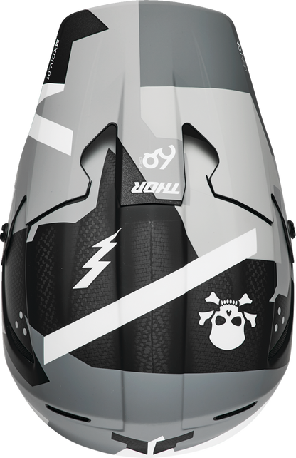 THOR Reflex Sport Helmet - Carbon Brave - MIPS® - Gray/White - Medium 0110-8759
