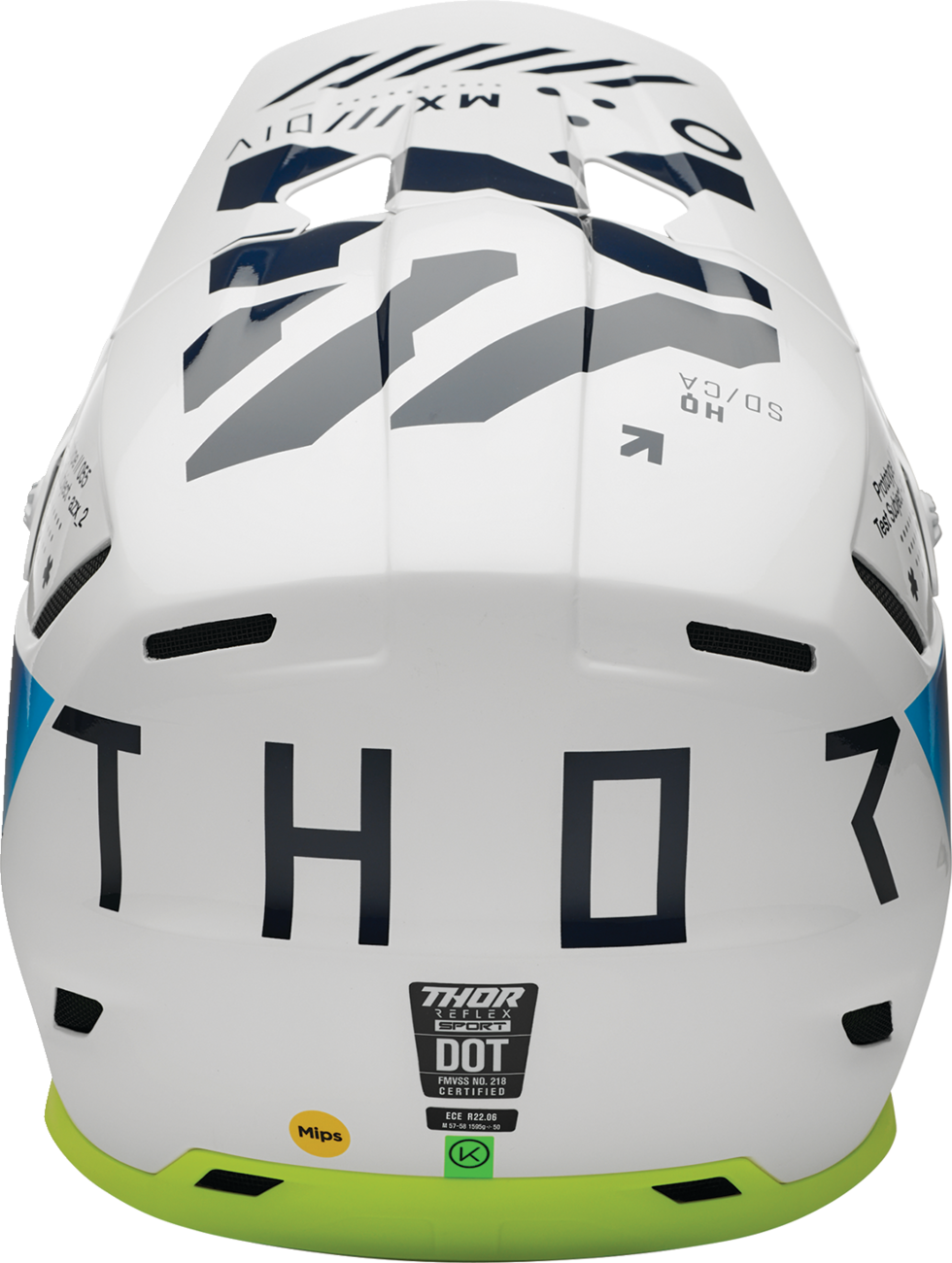 THOR Reflex Sport Helmet - Strike - MIPS® - Navy/Acid - 2XL 0110-8792
