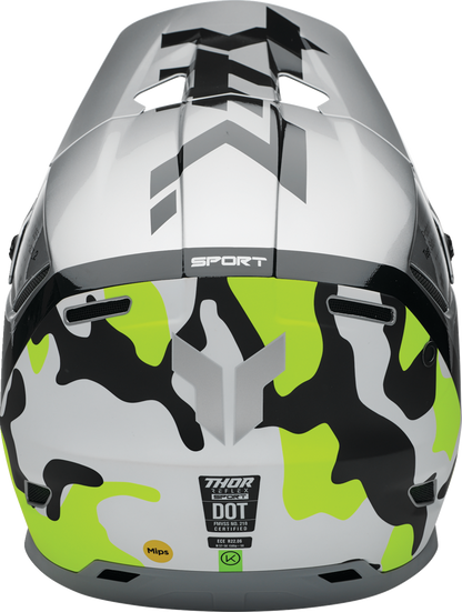 THOR Reflex Sport Helmet - Riot - MIPS® - Gray/Acid - XL 0110-8773