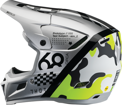 THOR Reflex Sport Helmet - Riot - MIPS® - Gray/Acid - 2XL 0110-8774