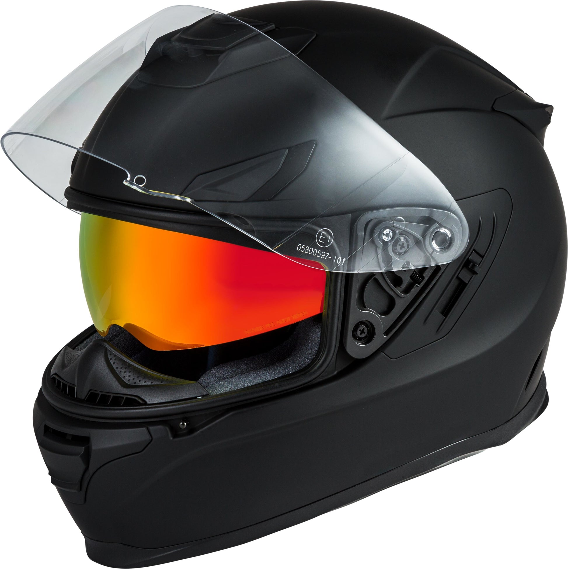 Sentinel Inner Sunshield Red Mirror