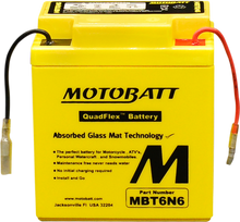 Battery Mbt6n6 Sealed Factory Activated