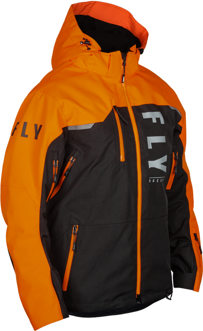 Carbon Jacket Black/Orange Xl