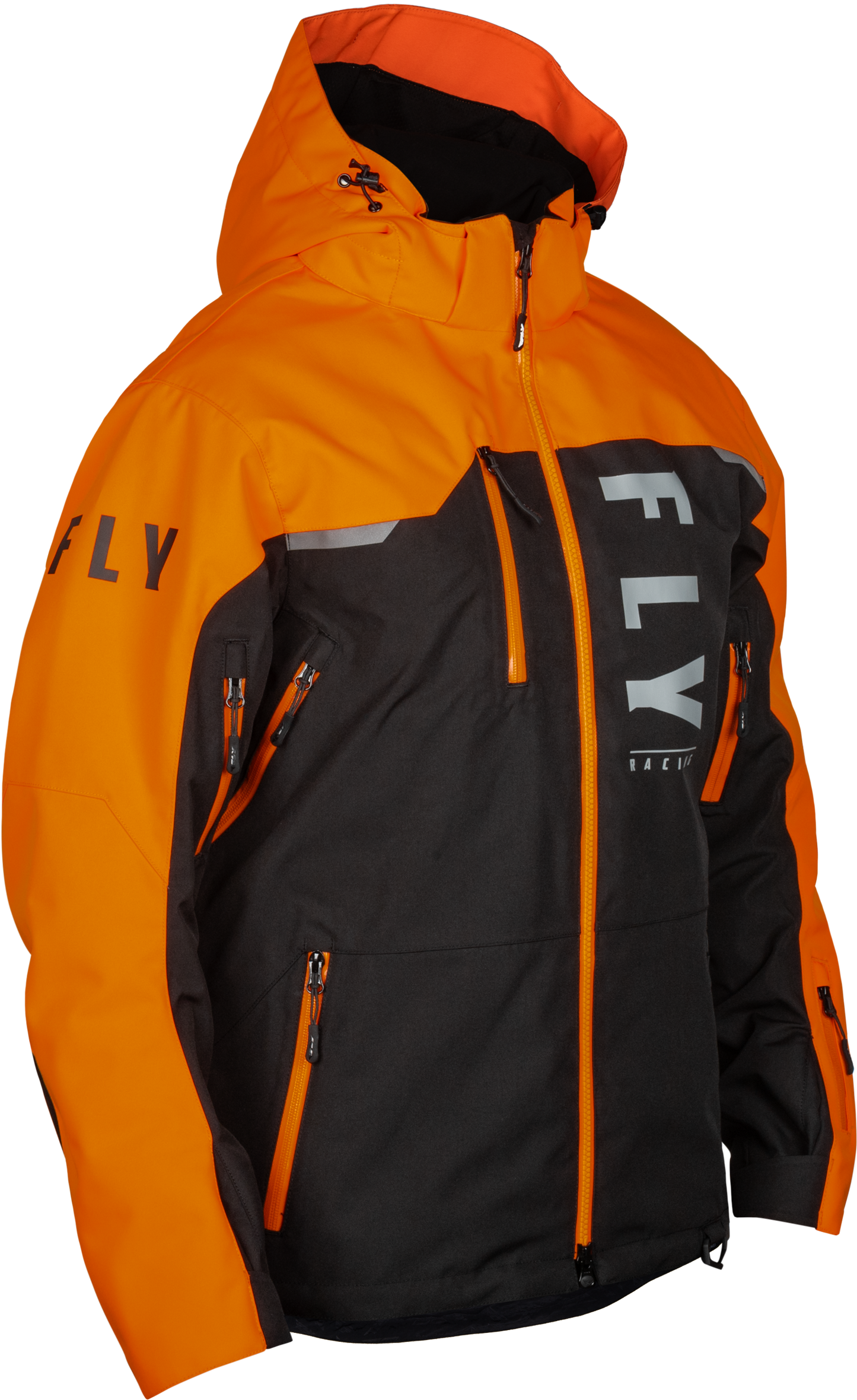 Carbon Jacket Black/Orange Md