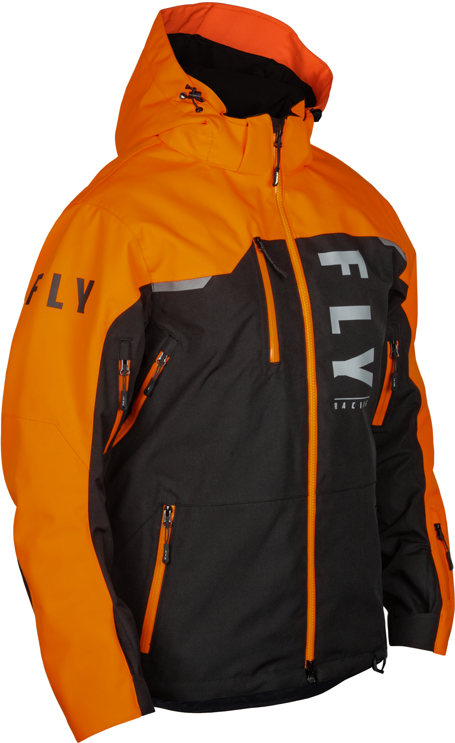 Carbon Jacket Black/Orange Md
