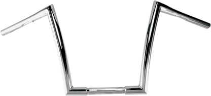 TODD'S CYCLE 1-1/4" Strip Handlebar - 12" Rise - Chrome 0601-2711